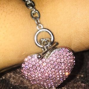 Pink Heart Bracelet